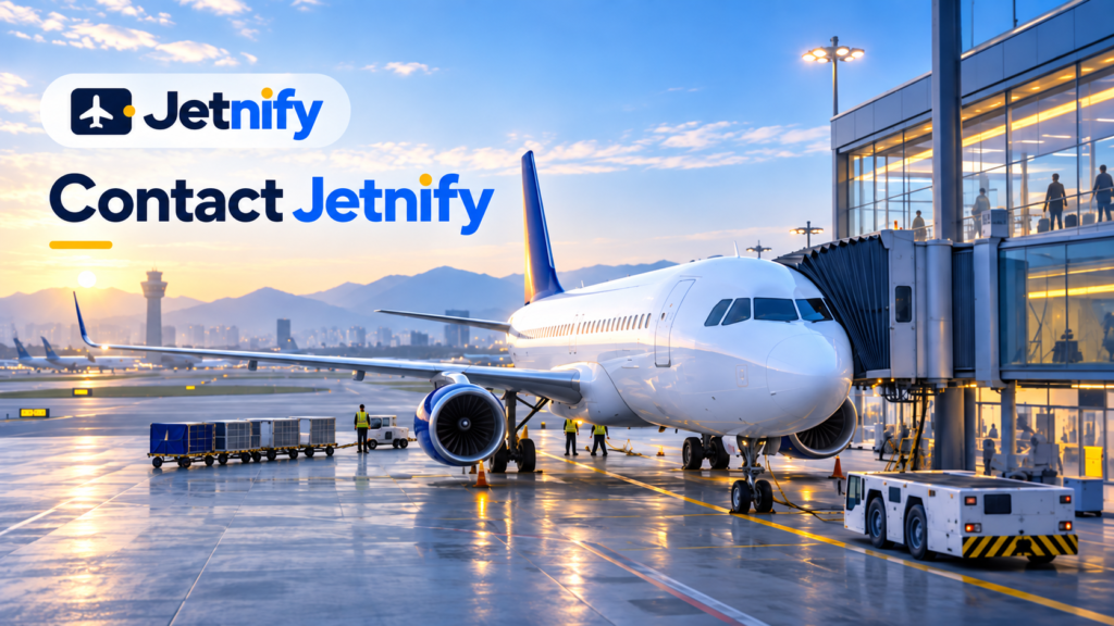 You can contact jetnify on this page